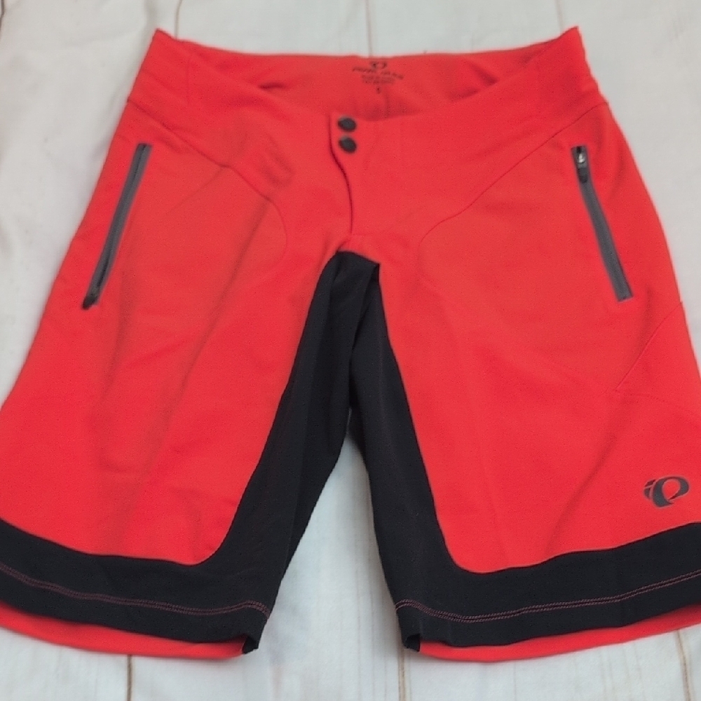 Pearl Izumi Elevate Short Womens size Small Poppy Red Biker Riding